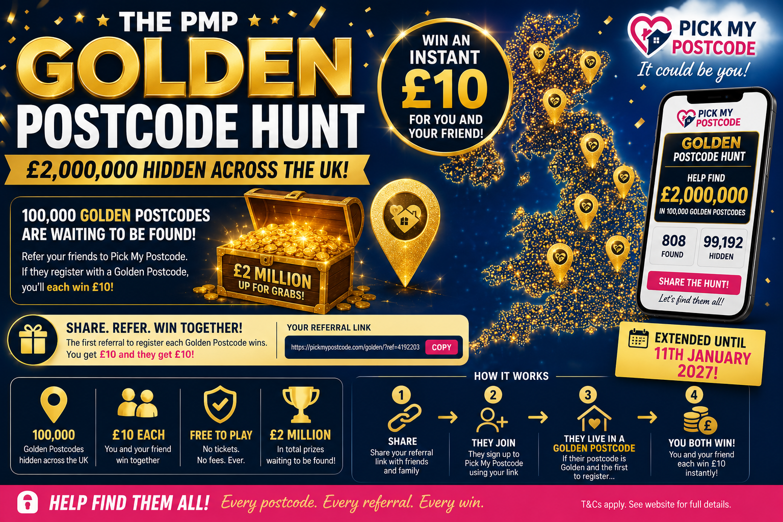 Golden postcode hunt excitement!.png